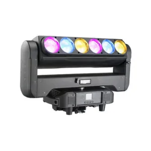 6PCS*60W LED Zoom Moving Light